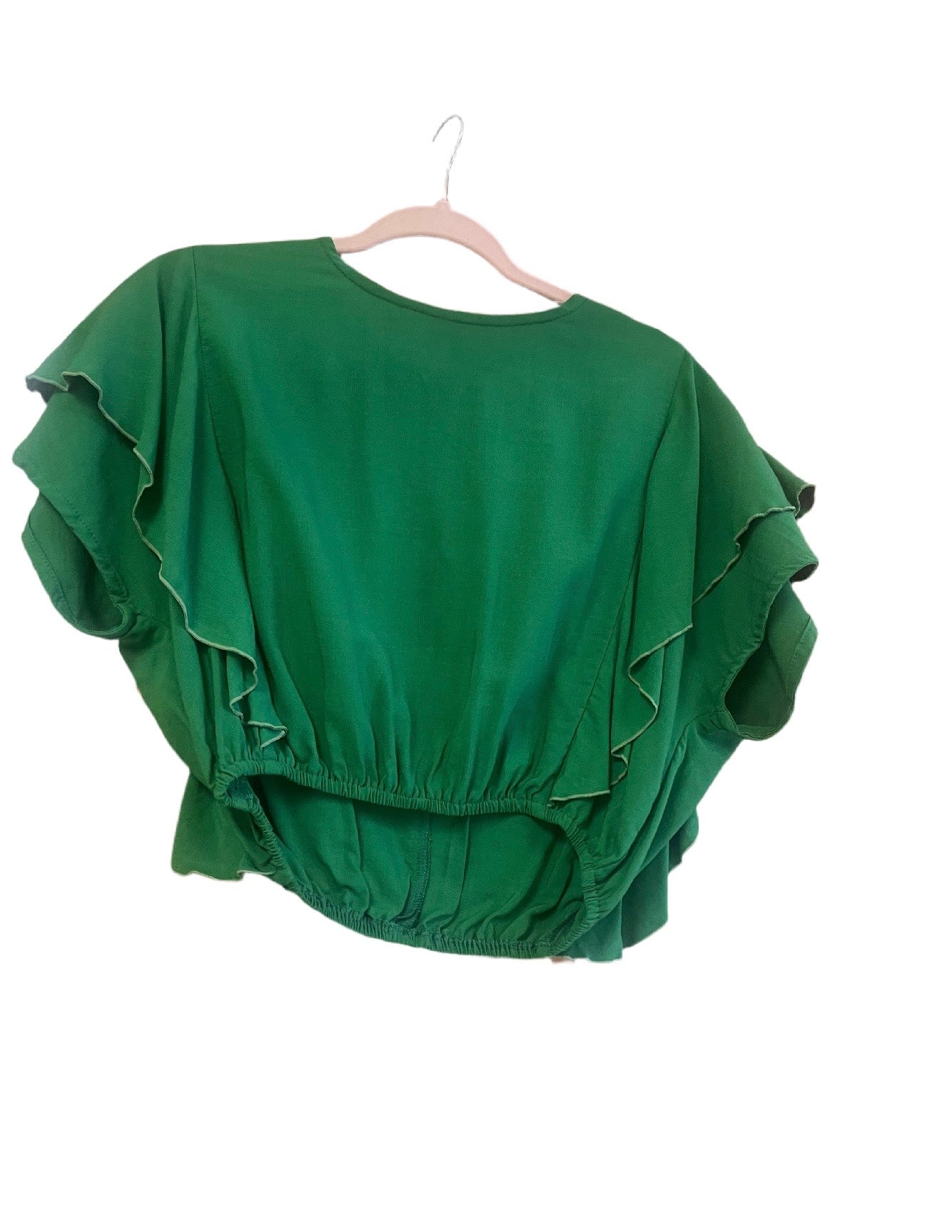 Green Ruffles set