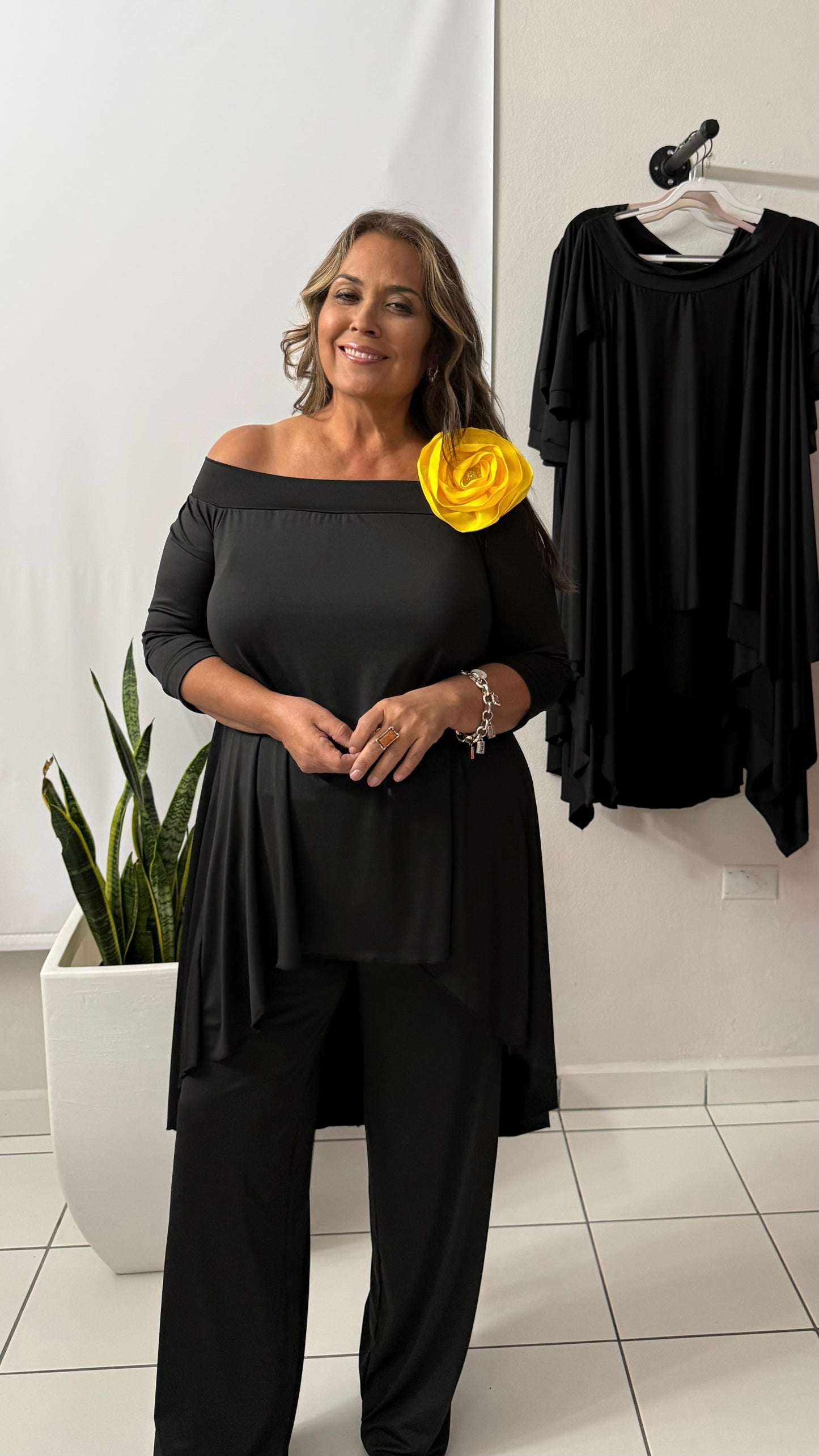 Hi low tunic, by Claudia Orozco