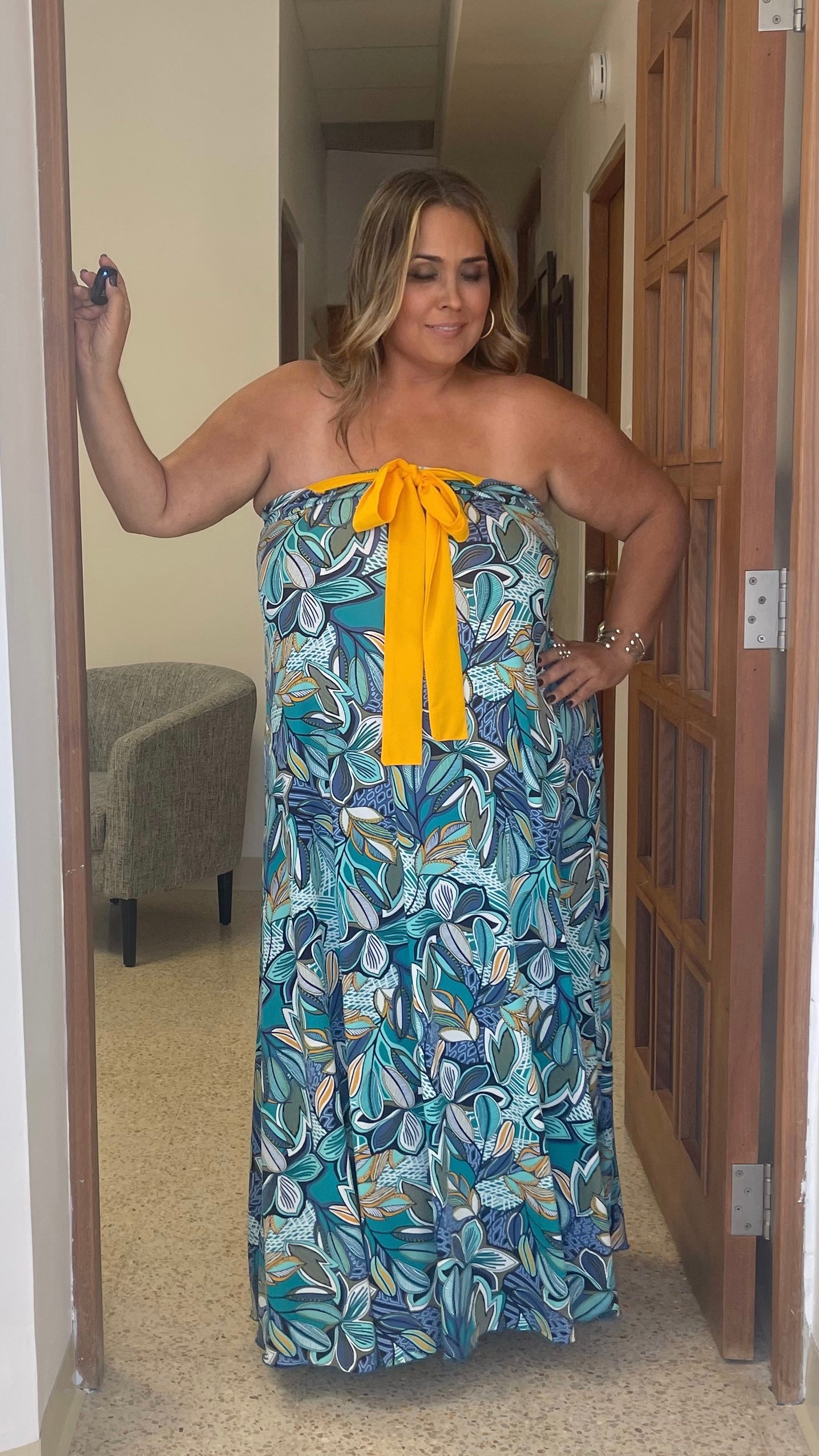 Multifuntional Maxi Dress, by Claudia Orozco