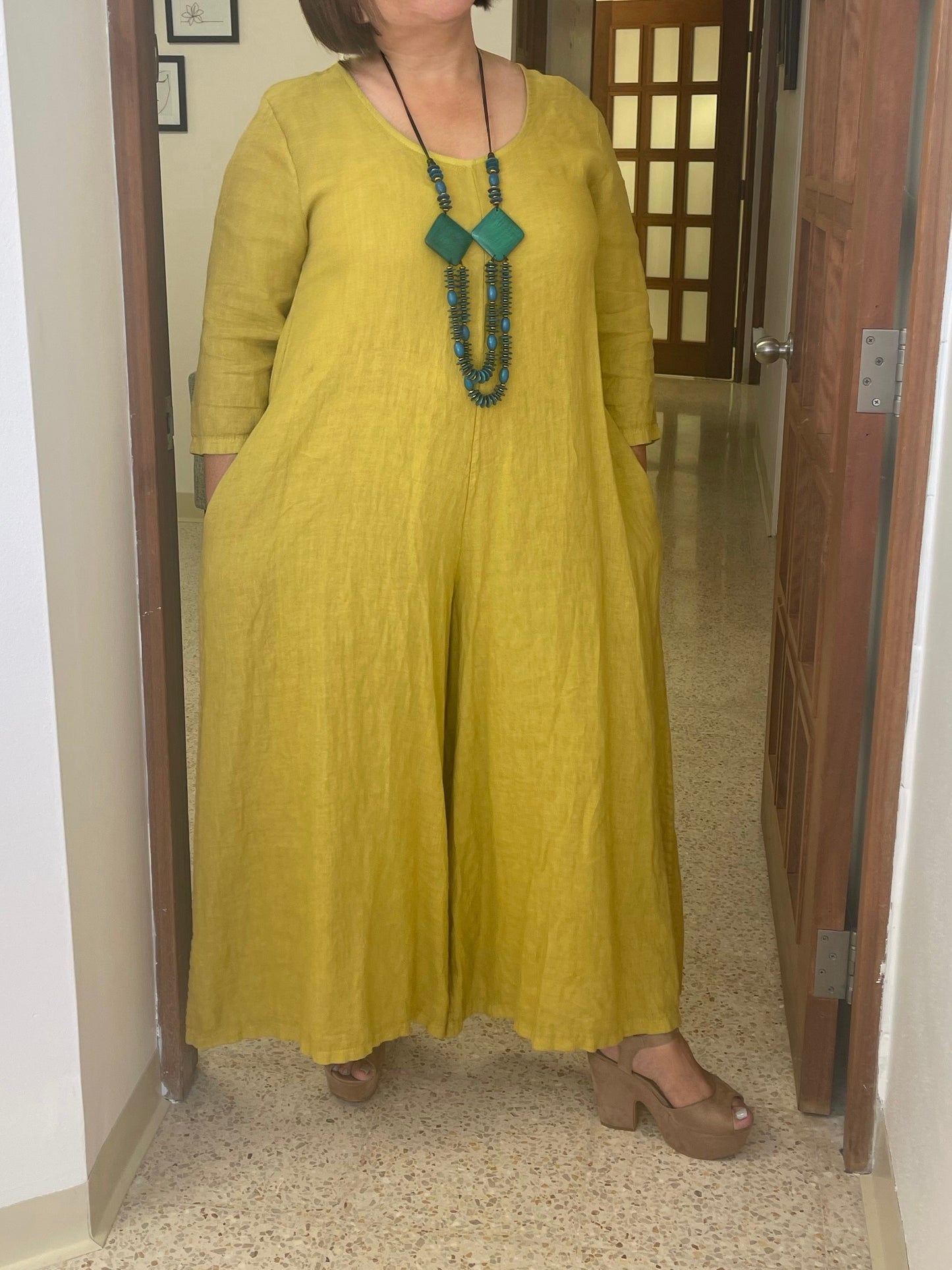 Mia Linen Jumpsuit