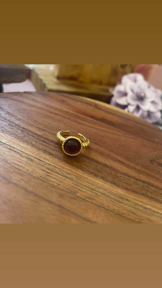 Tucco Purple Stone ring