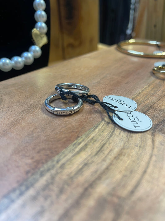 Tucco round ring silver