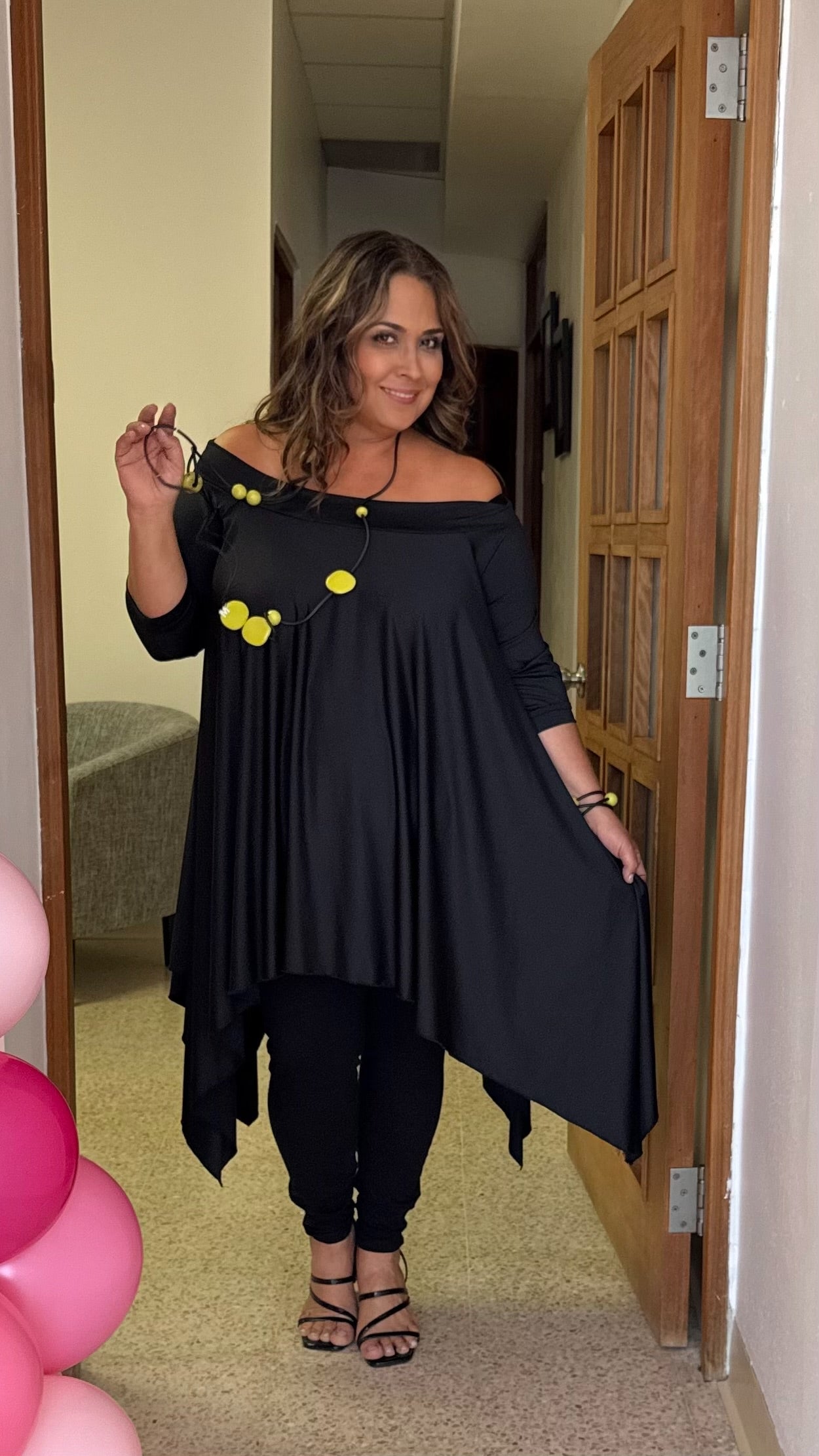 Black tunic, by Claudia Orozco