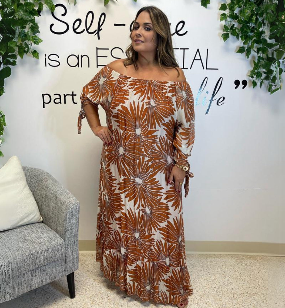 Zahira Silk Maxi Dress