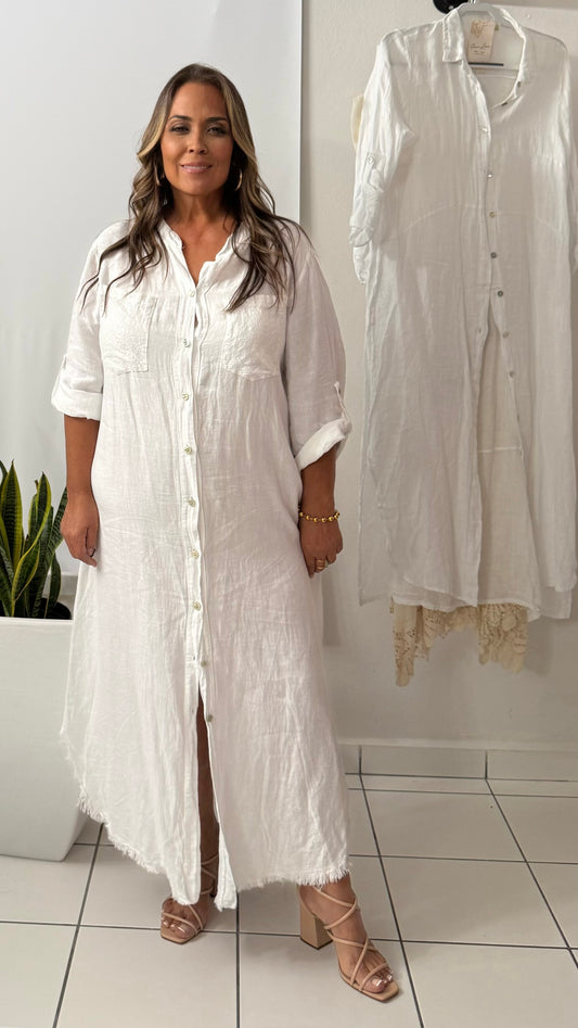 Camisero italiano en lino