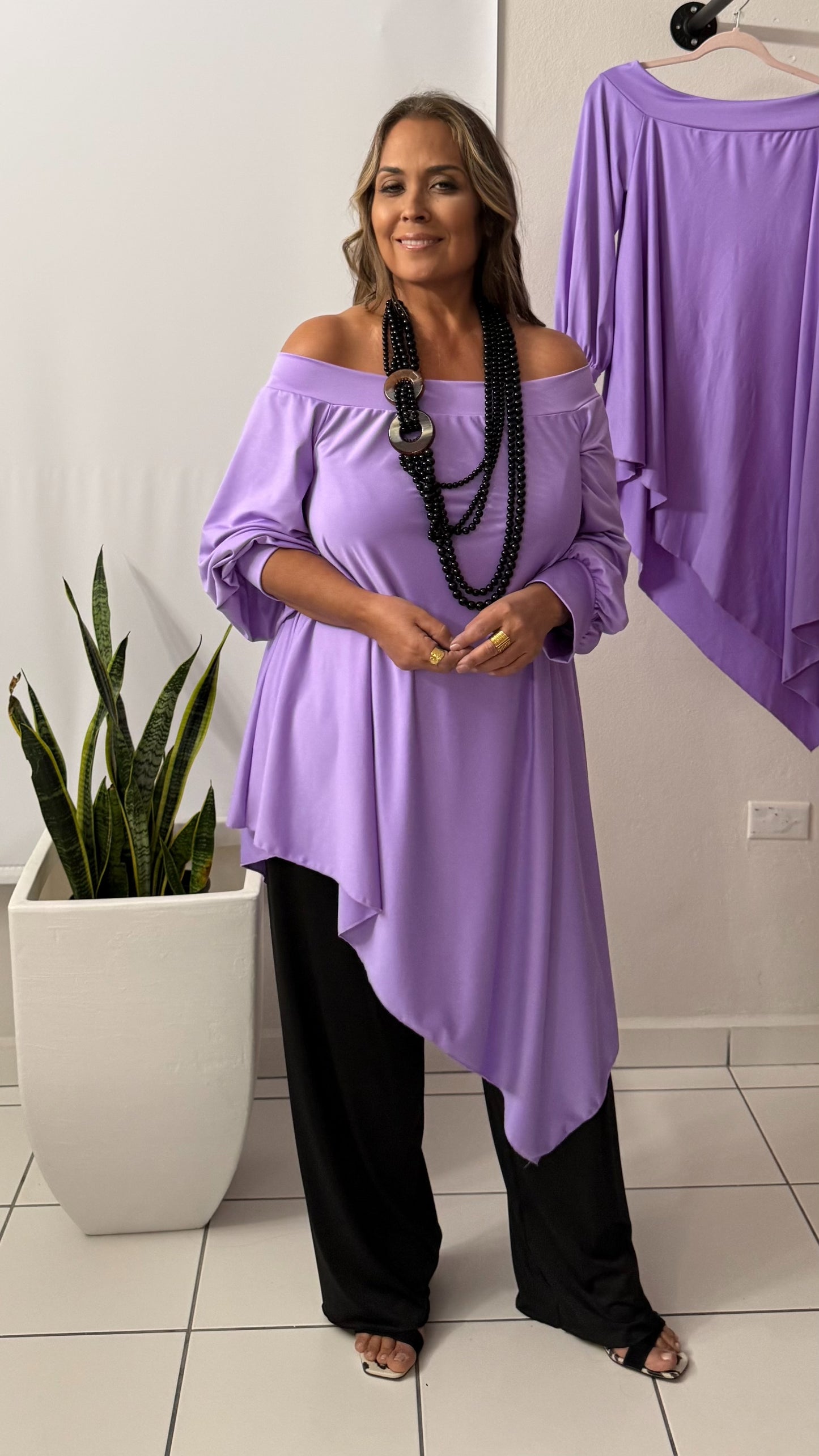 Asimetric Tunic, by Claudia Orozco