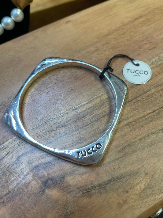 Tucco Square Bangles (silver)