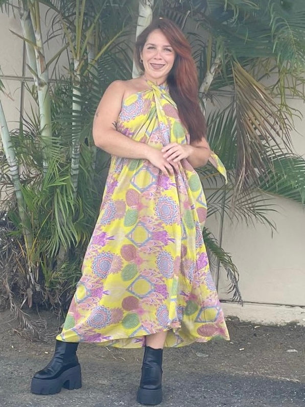 Wrap around skirt/ dress set