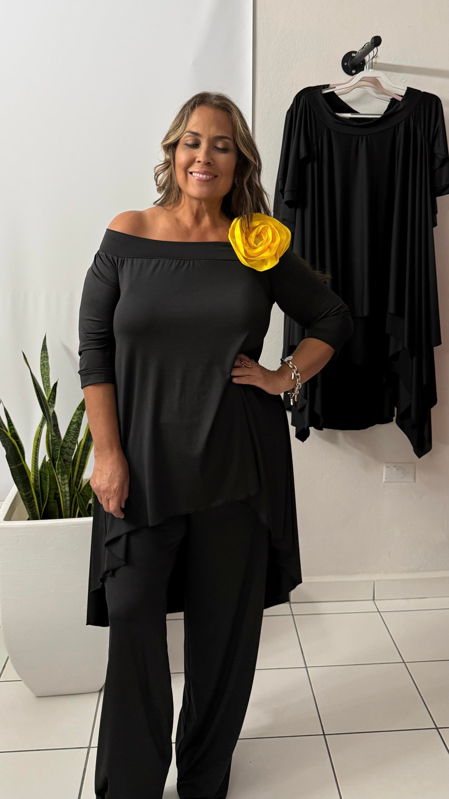 Hi low tunic, by Claudia Orozco