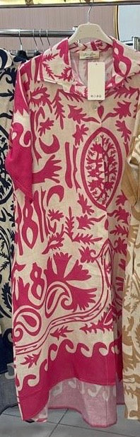 Amelia Linen Dress