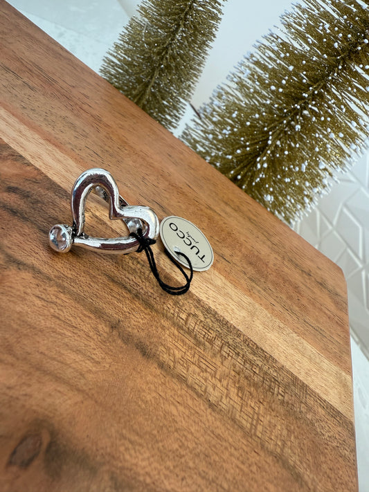 TUCCO HEART RING