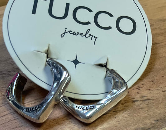 Tucco Square Earings silver