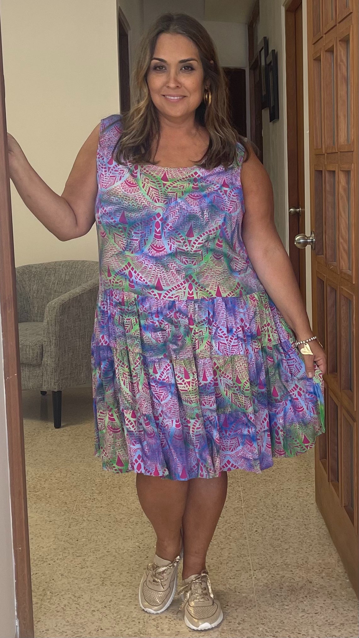 Mandalas mini dress