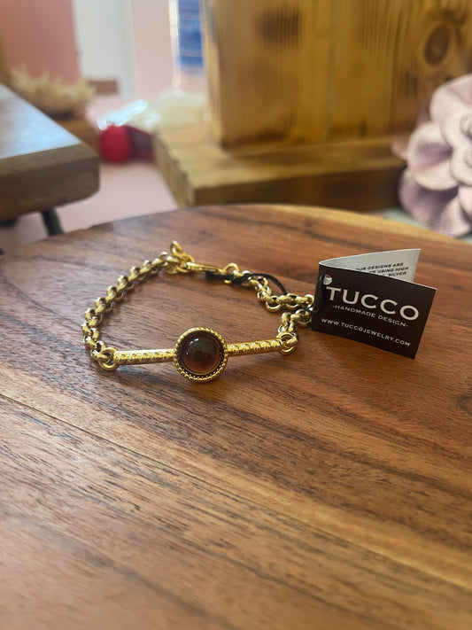 Tucco Purple Stone bracelet