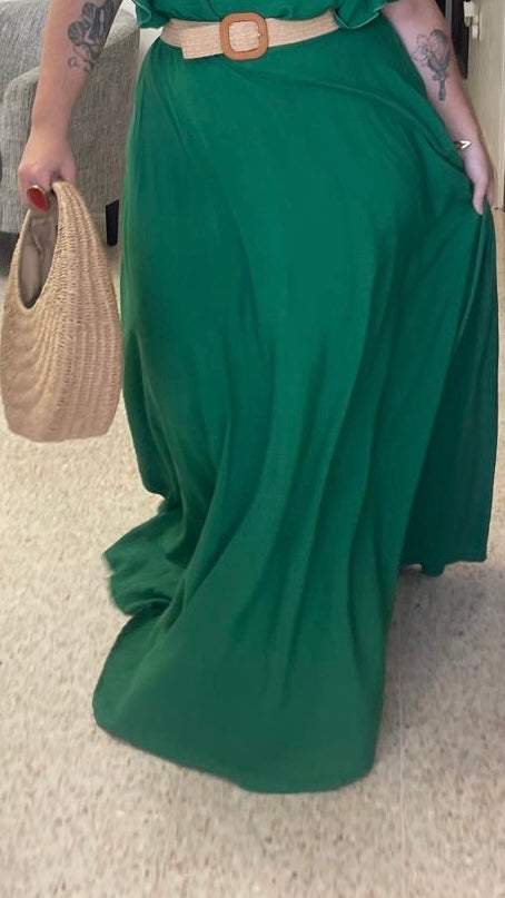 Green skirt or dress