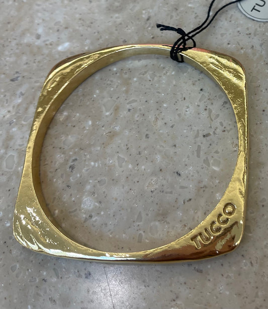 Tucco Square Bangles (gold)