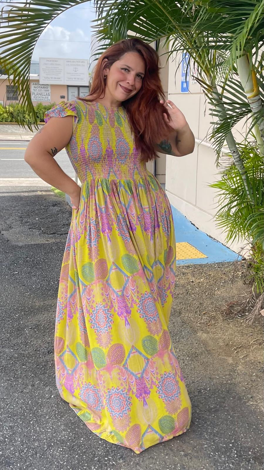 Mandalas Maxi Dress