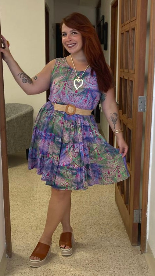 Mandalas mini dress