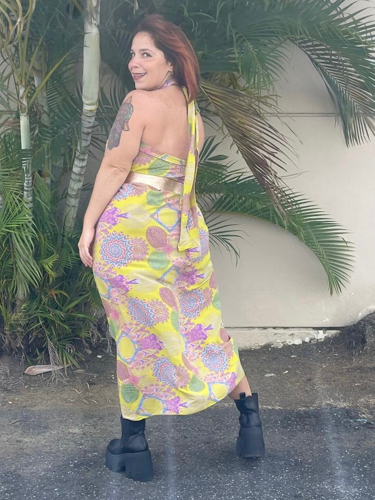 Wrap around skirt/ dress set