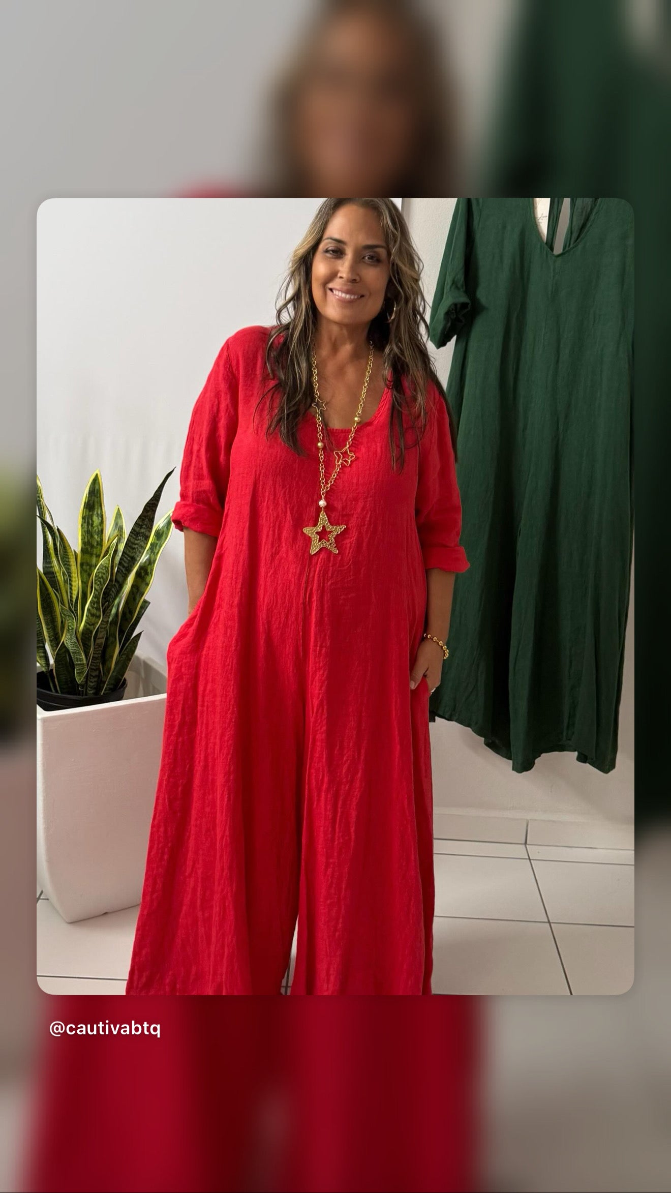 Mia Linen Jumpsuit
