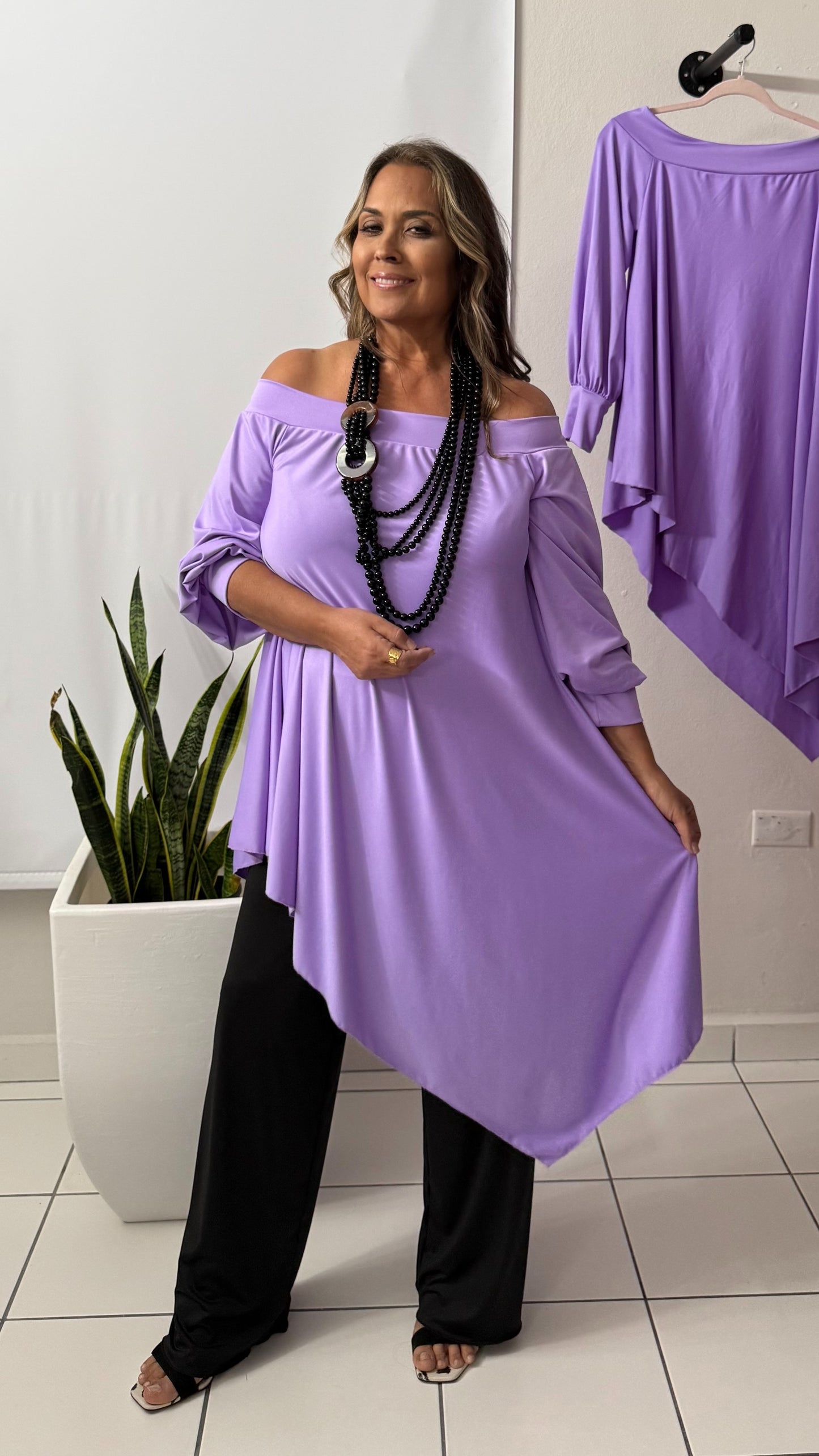 Asimetric Tunic, by Claudia Orozco