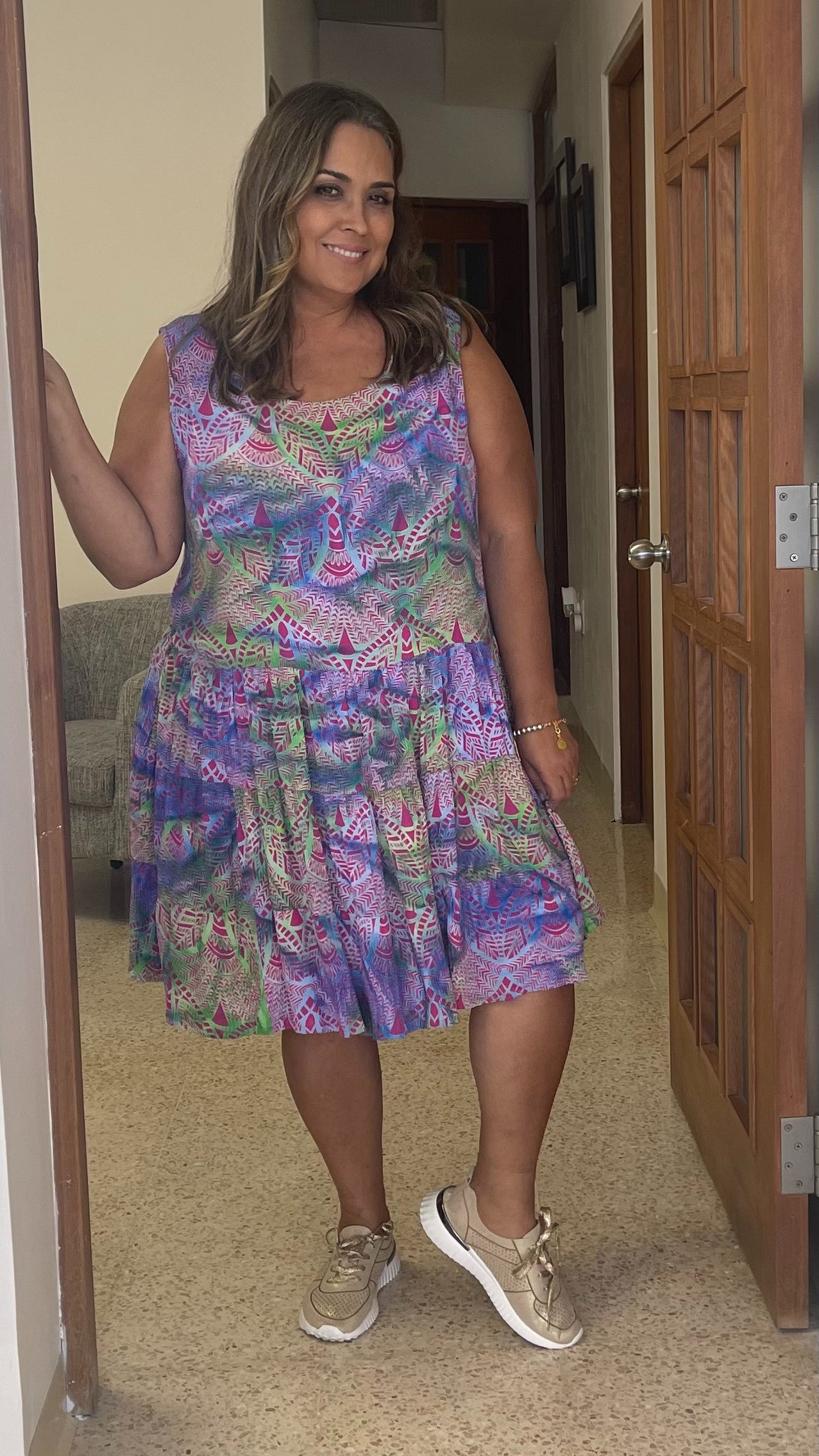 Mandalas mini dress