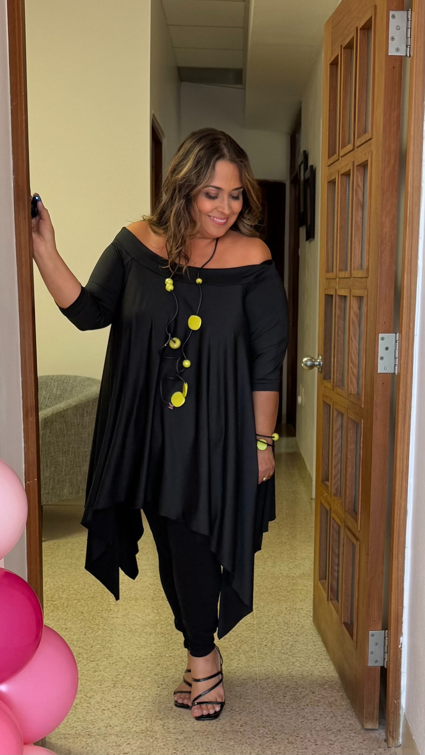 Black tunic, by Claudia Orozco
