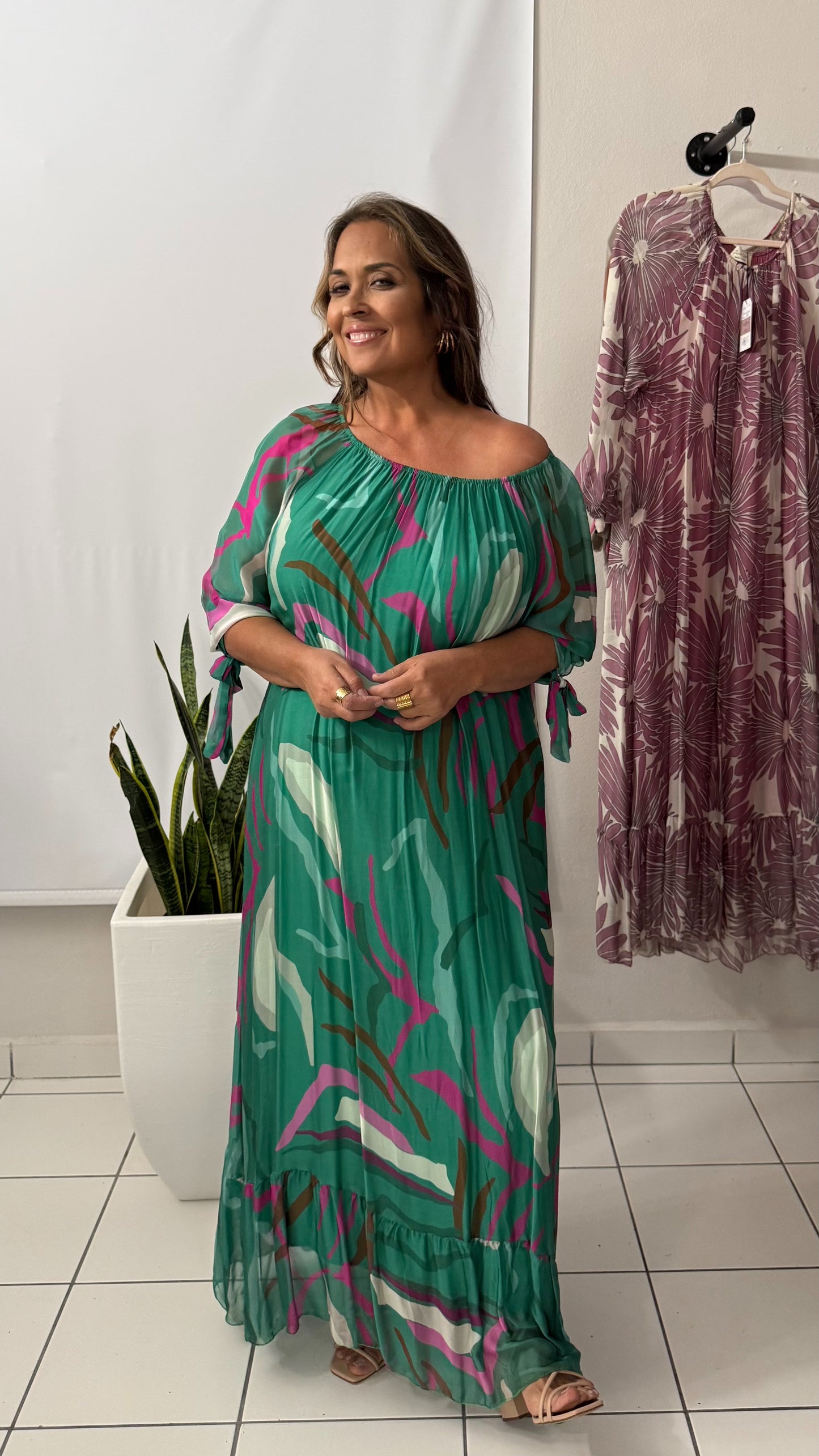 Zahir Silk Maxi Dress