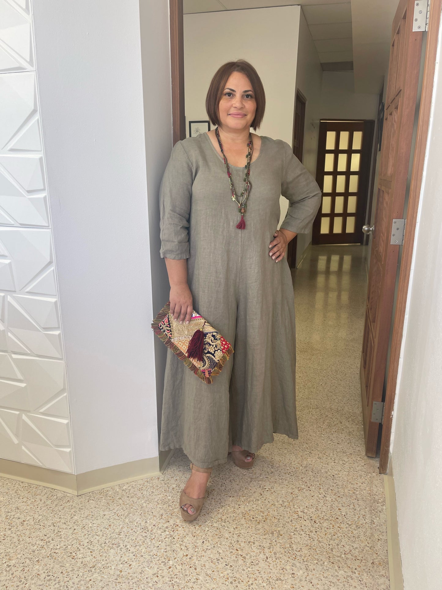 Mia Linen Jumpsuit