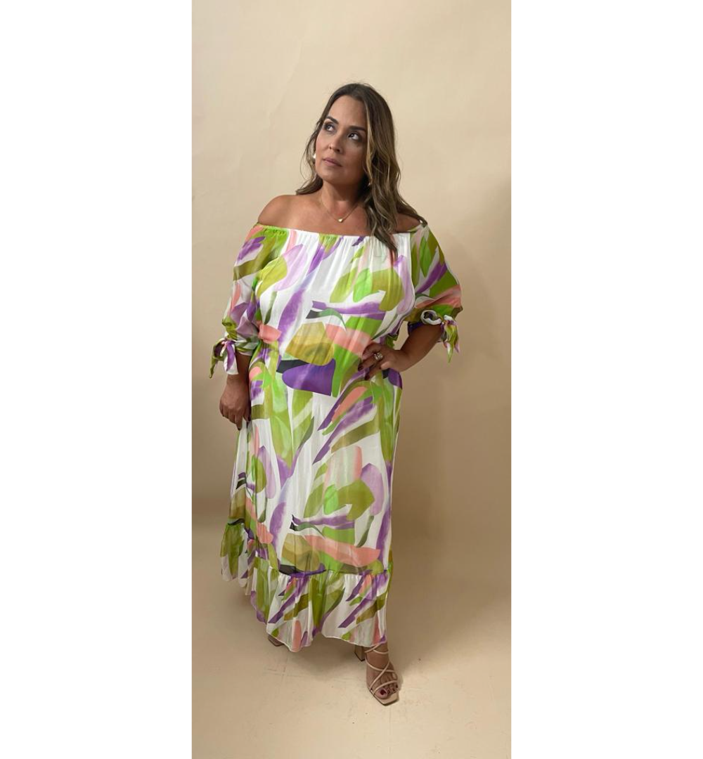Zahira Silk Maxi Dress